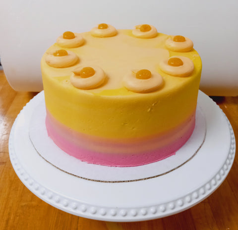 Mango Sunrise Cake