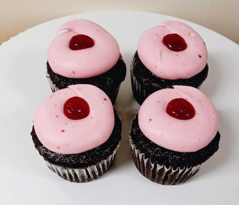 Chocolate Raspberry Cupcakes