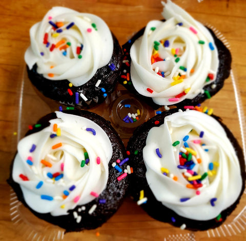 Chocolate Sprinkle Cupcakes