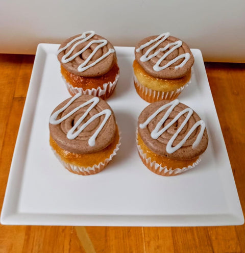 Cinnamon Roll Cupcakes