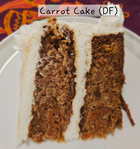 Cafe Cake Slice Carrot Cake (DF)