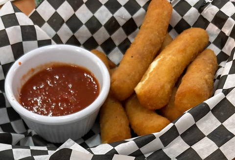 Cafe Appetizer Mozzarella Cheese Sticks