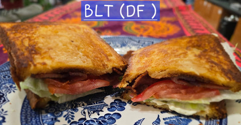 Cafe B.L.T. Bacon, Lettuce and Tomato Sandwich. (Dairy Free upon Request)