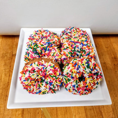 Sprinkle Donuts ( Currently Contains SOY)