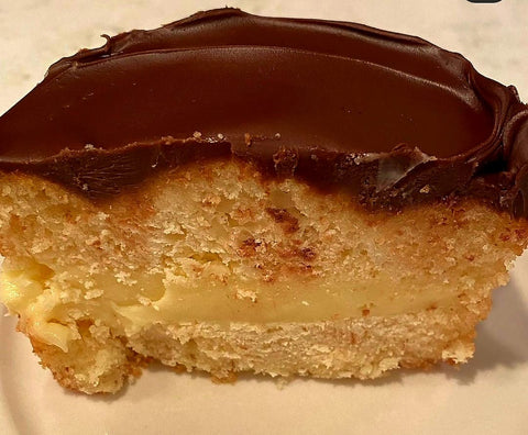 Boston Cream Jumbo Cupcake