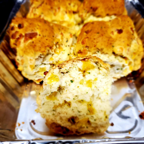 Cheddar Herb Dinner Rolls