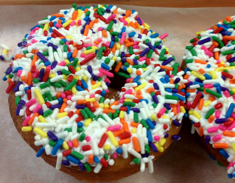 Sprinkle Donuts ( Currently Contains SOY)