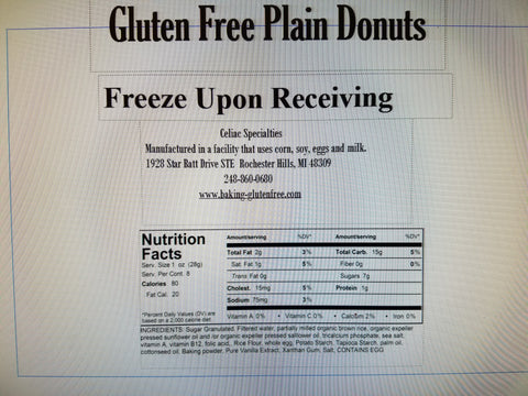 Plain Donuts