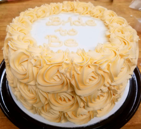 Example of writing on top