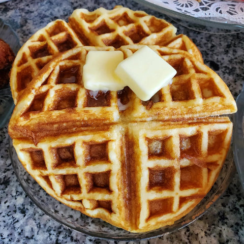 Belgian Style Buttermilk Waffles