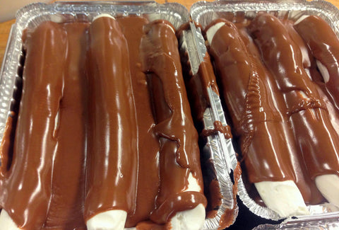 Vanilla Caramel Tray Cake