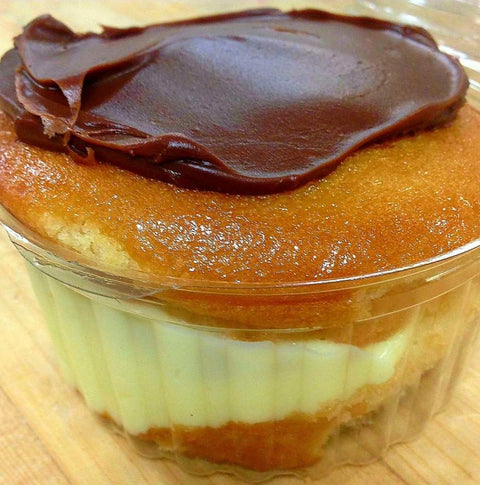 Boston Cream Jumbo Cupcake