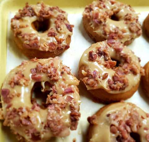 Maple Bacon Donuts