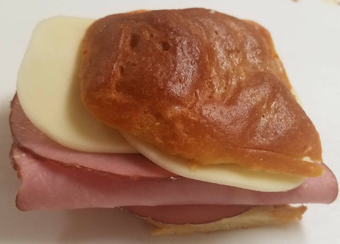 Ham and Cheese Brioche Sandwich