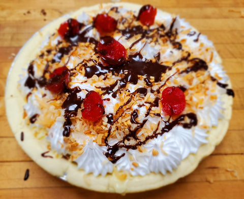 Banana Split Pie 9"