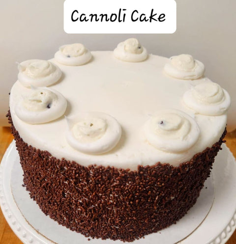 Chocolate Cannoli Cake