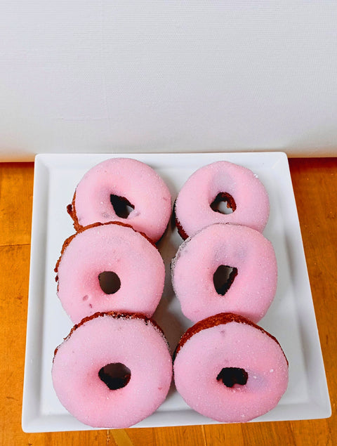 Chocolate Raspberry Donuts