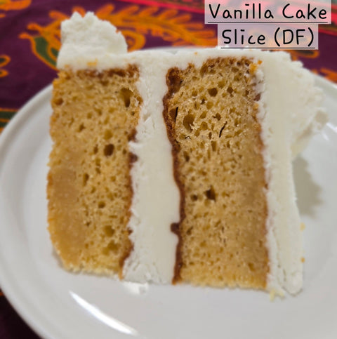 Cake Desserts Vanilla Cake Slice