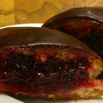 Paczki - Raspberry with Chocolate Dip 4 Pack