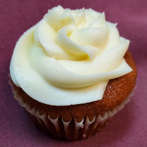 Pumpkin Cupcakes with Cream Cheese Frosting 4 pack