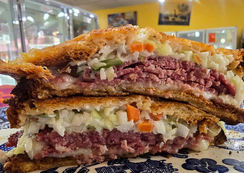 Caraway Kiss Reuben Sandwich