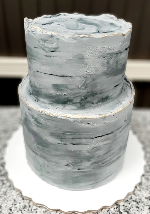 Industrial Sculpture Wedding Cake